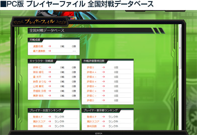 PC版　プレイヤーファイル全国データベース